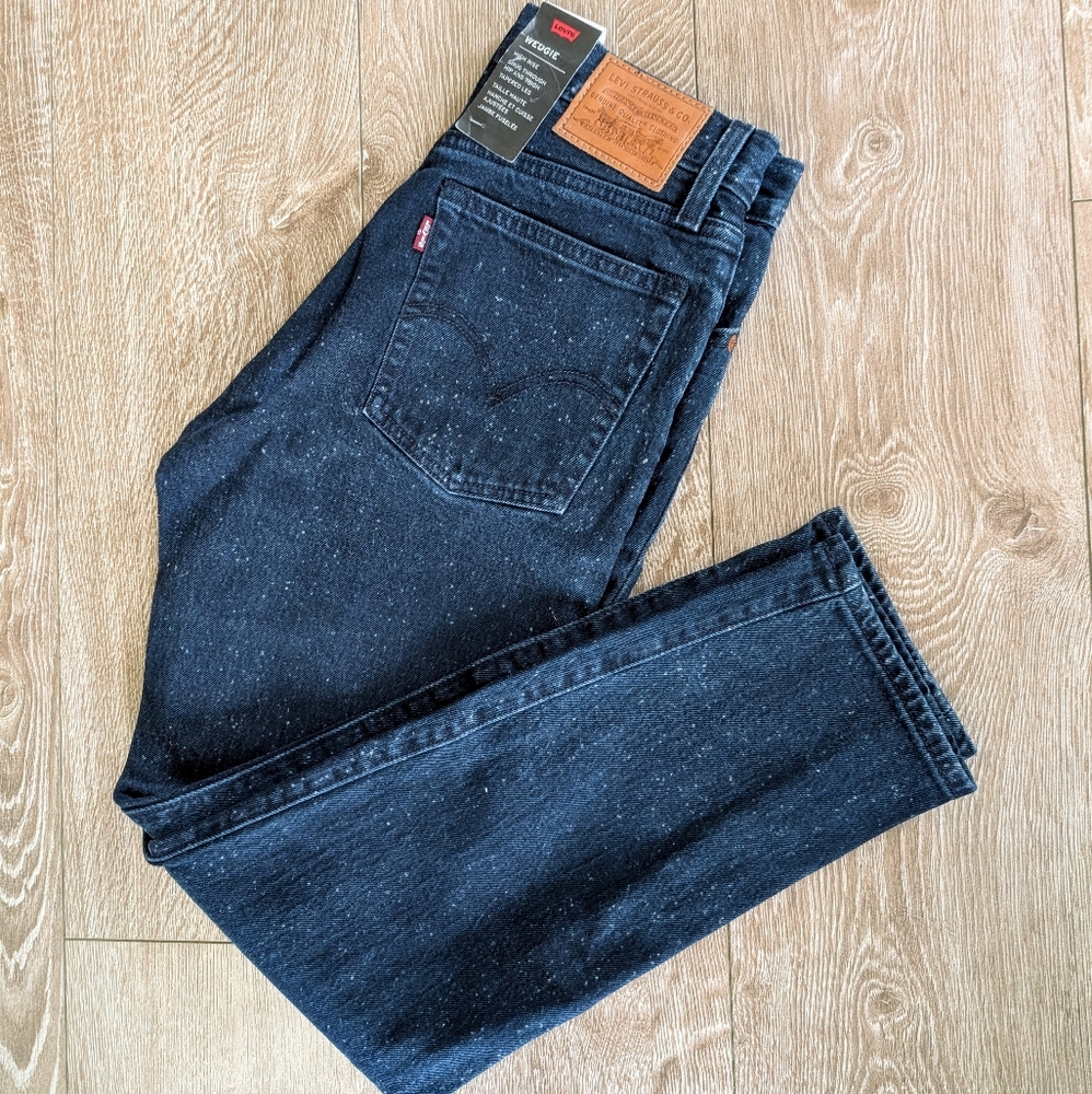 Levi's Wedgie Icon Jeans - Dark Wash